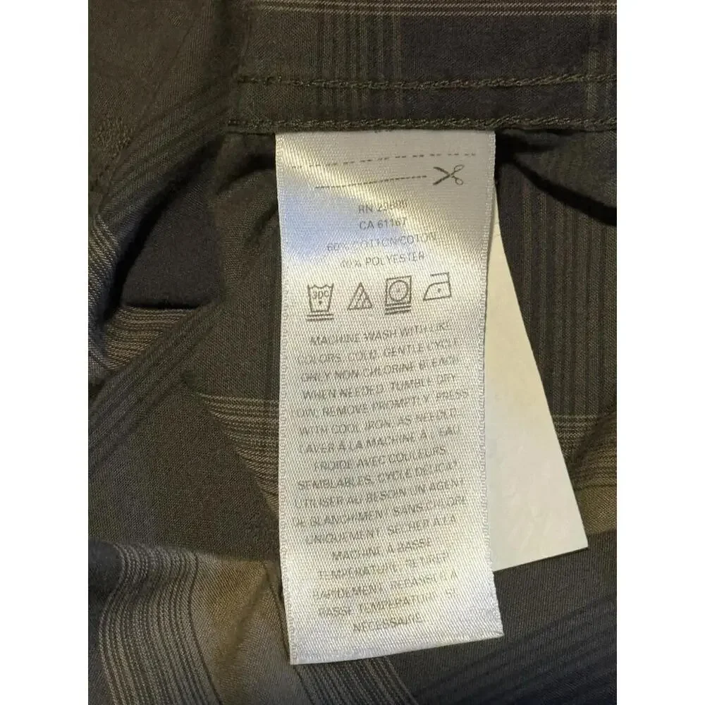 Pendleton Frontier Shirt Western Pearl Snap Men’s XXL Neutral Beige Plaid - Picture 6 of 9